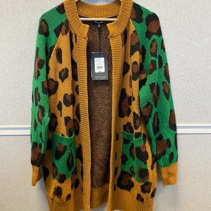 Leopard Print Cardigan